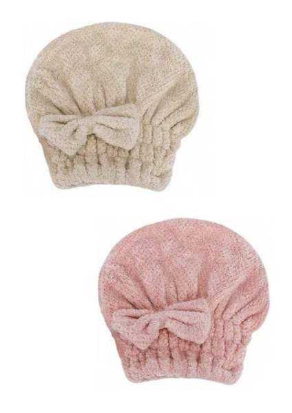 2-Piece Women'S Quick Hair Drying Towels