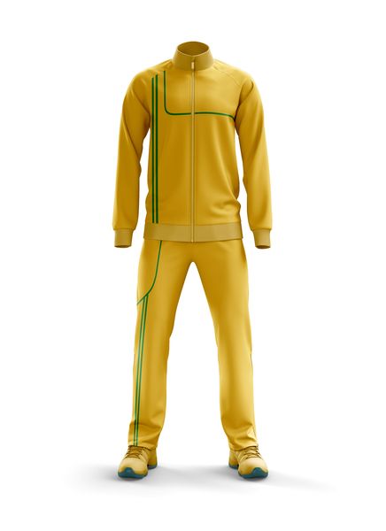 Ronex Tracksuit Rc-2003 Tricot Gold/Emerald