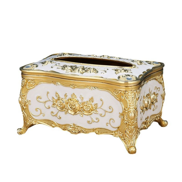 European-Style Retro Tissue Box For Living Room Coffee Tables