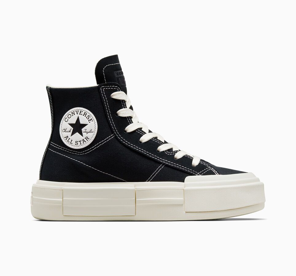 Converse - CTAS Cruise HI Unisex Black/Egret/Black Platform Sneakers ...