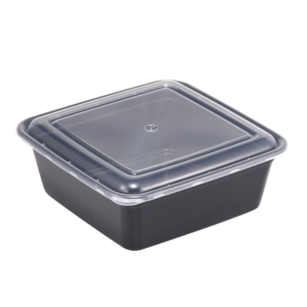 Square Meal Prep Containers Set of 10