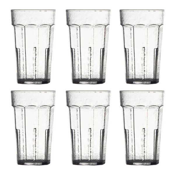 Seco 415ml Polycarbonate Straight Tumblers (Pack of 6)