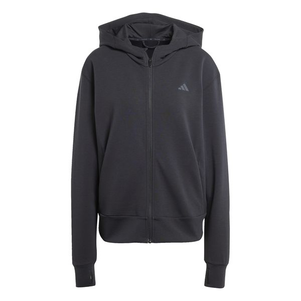 adidas Women's Designed 4 Training Full-Zip Hooded Sweatshirt - Black