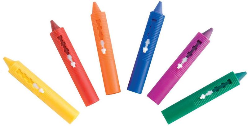6 Pack Bath Crayons- Cooey
