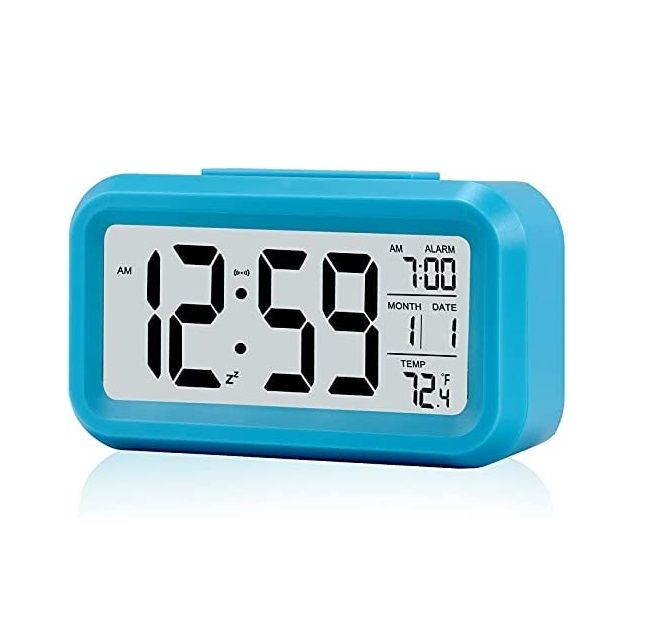 Digital Alarm Clock - Smart Night Back-Light Easy Operation Clock for ...