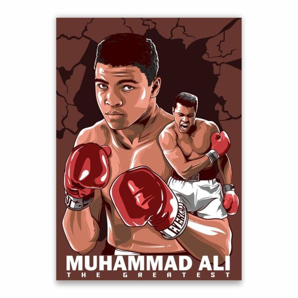Muhammad Ali The Greatest Poster - A1