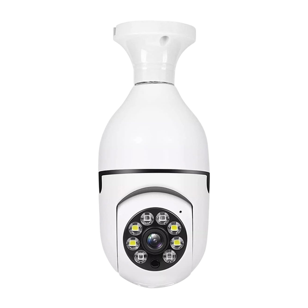 2MP Bulb Security Camera - WiFi, Full HD, Auto Tracking, LED Light