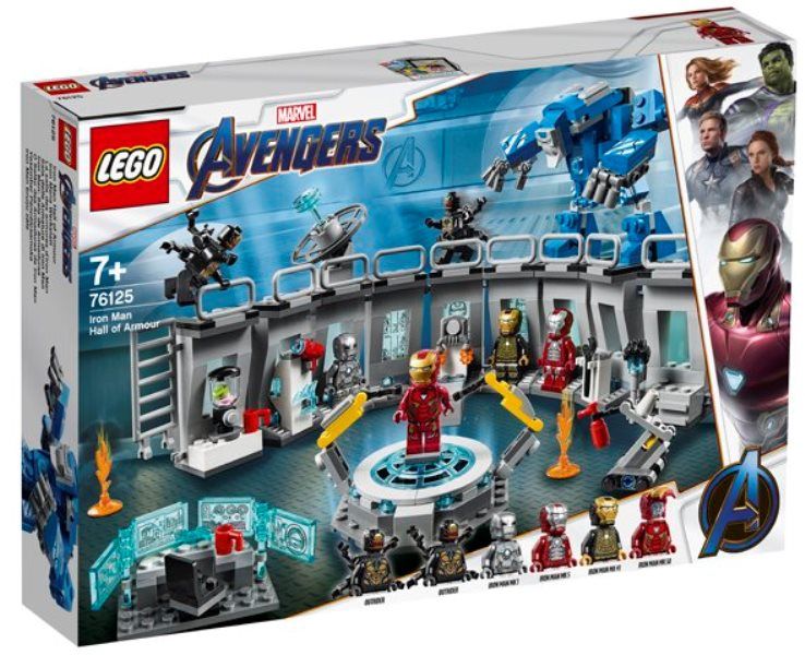 LEGO Marvel Avengers Iron Man Hall of Armor 76125