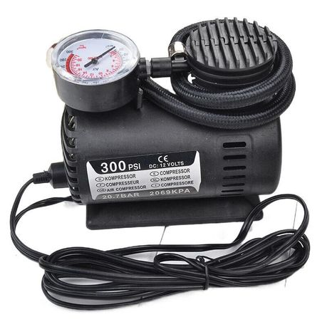 12V Car Electric Mini Air Compressor 300PSI- SD Image