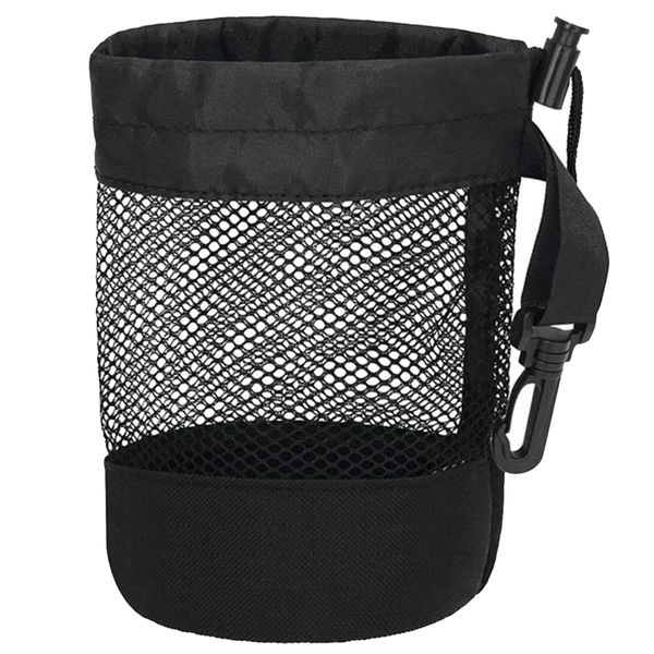 Sport Lightweight Nylon Mesh Golf Storage Bag With Drawstrings - 16cm