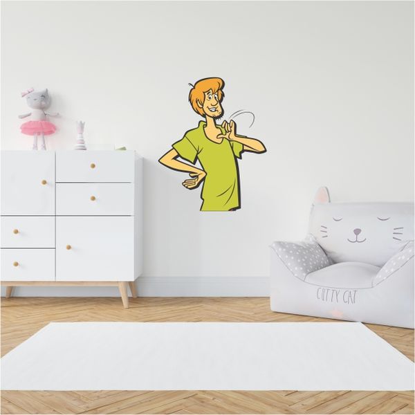Shaggy Rogers Scooby - Doo Wall Decal
