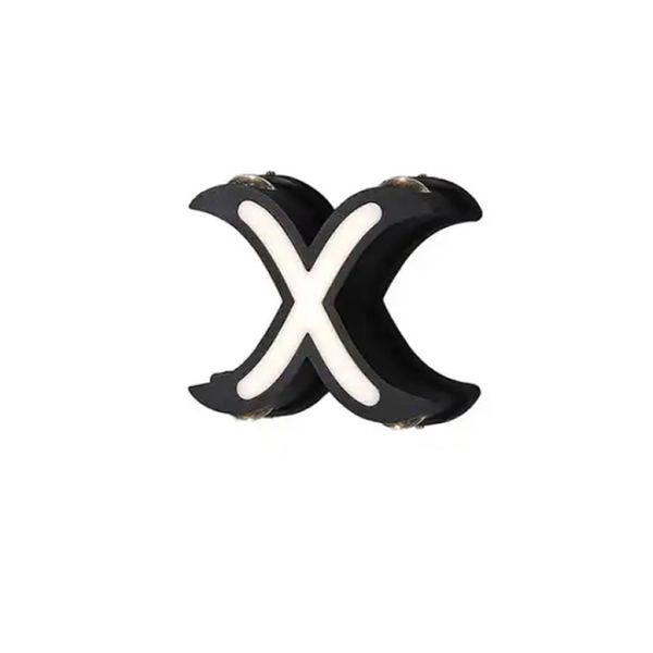 7W X-Shaped Outdoor Waterproof LED Wall Light KQ-B119X