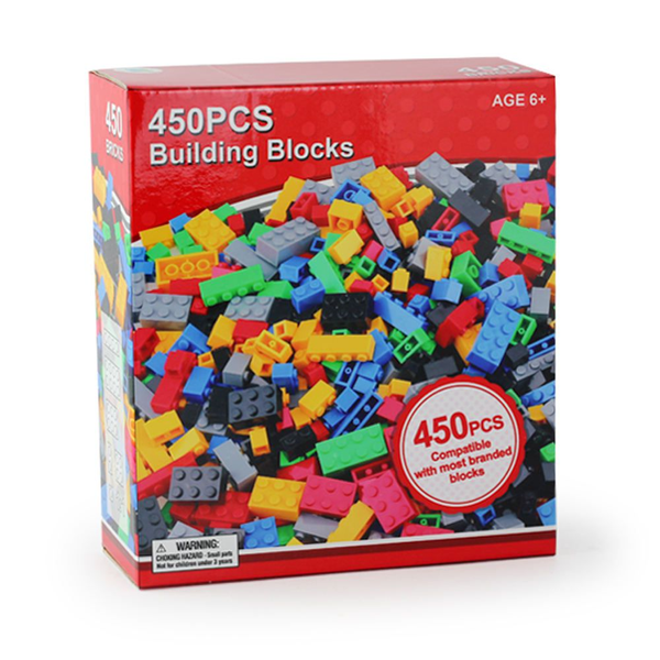 Classic Building Blocks Toy - 450 Piece
