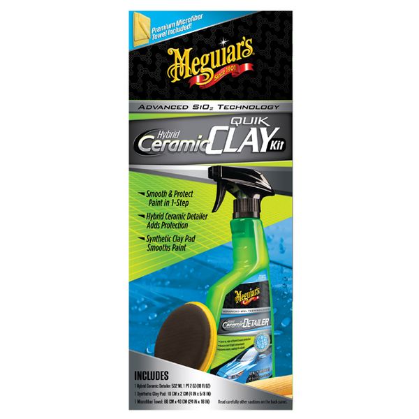 Meguiar's Hybrid Ceramic Quik Clay Kit
