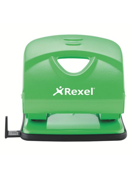 Rexel V230 2 Hole Metal 30 Sheet Punch - Green