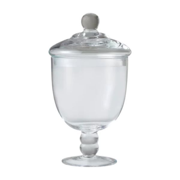 Zest Transparent Glass Tabletop Round cm