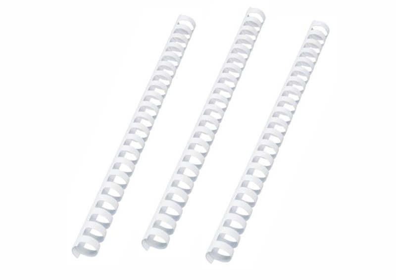 Binding Elements Plastic 12mm - 100 Pieces per box