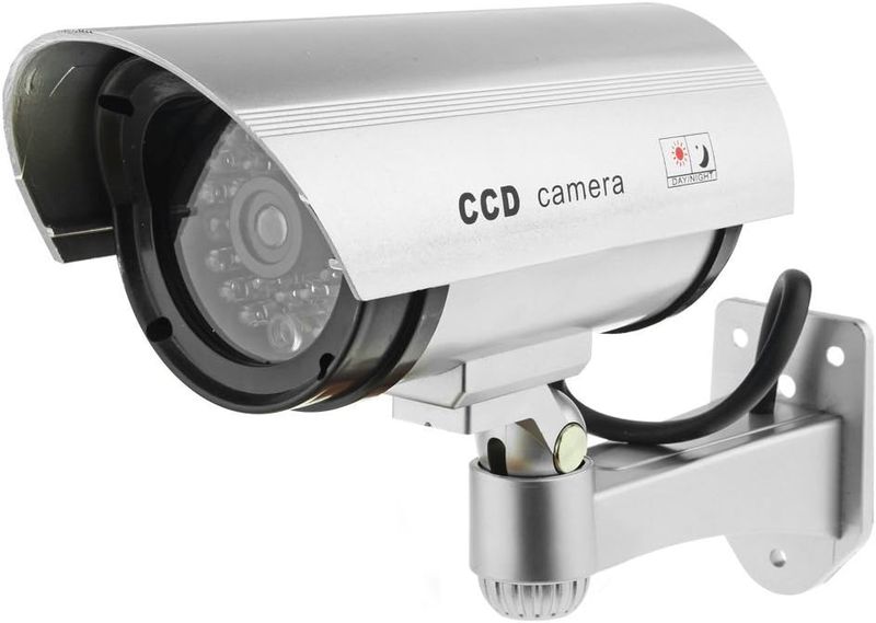 Dummy Security Surveillance Camera with IR LED Camera For Indoor &amp; Outdoor
