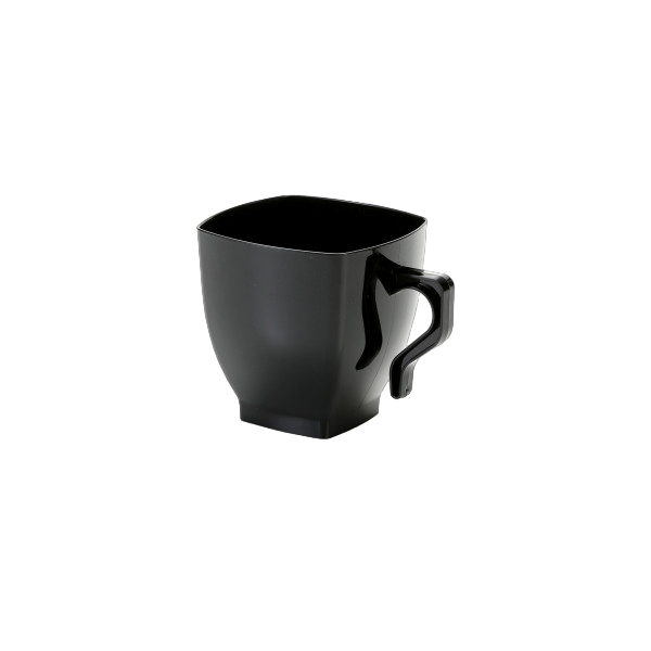 250ml Disposable Plastic Coffee Mug - Pack of 8