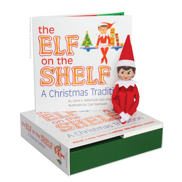 The Elf on the Shelf - Girl with Book