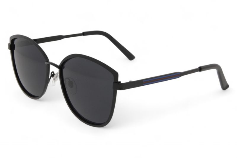 YITUO Women Black Is Polarised Cat Eye Sunglasses YT013