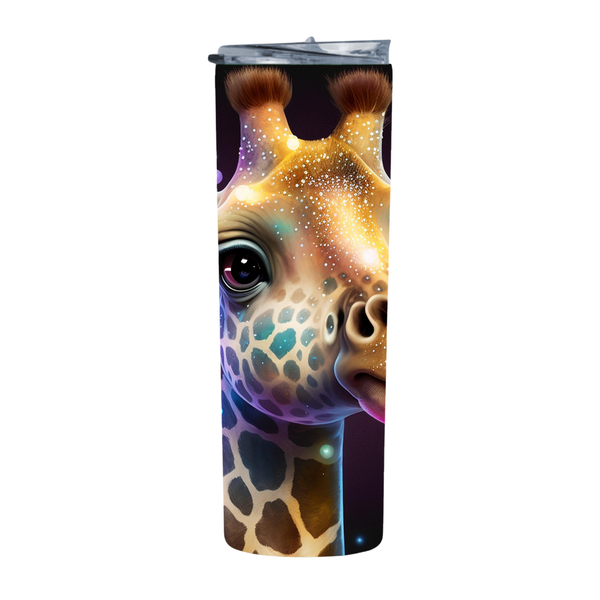 Giraffe Head 20 Oz Straight Skinny Tumbler 210