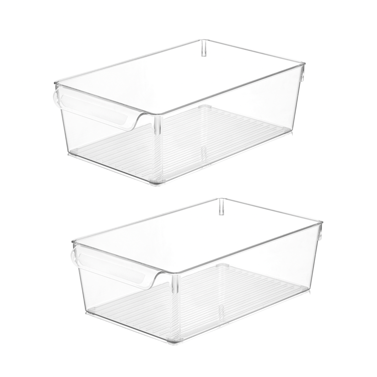 Fridge & Pantry Storage Tray Container - 2 Pack | Shop Today. Get it ...