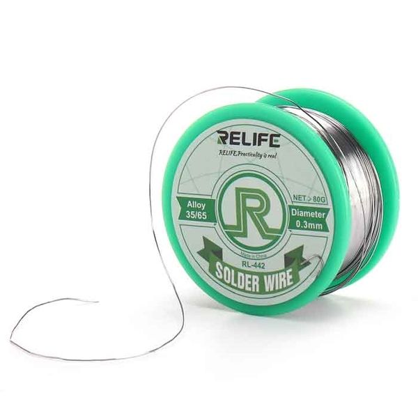 Relife RL-442 Solder Wire 0.3mm(Net 80g)