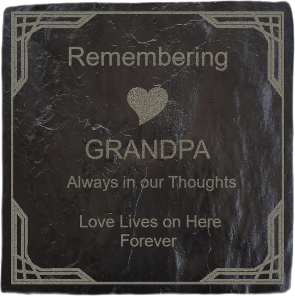 Remembrance Stone For My Grandpa image
