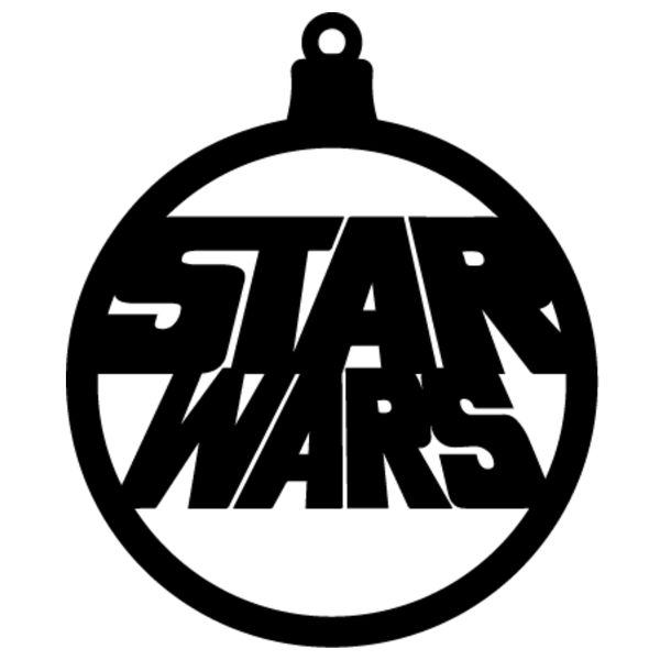 Katz Designs - White Decal Sticker - Star Wars 0099