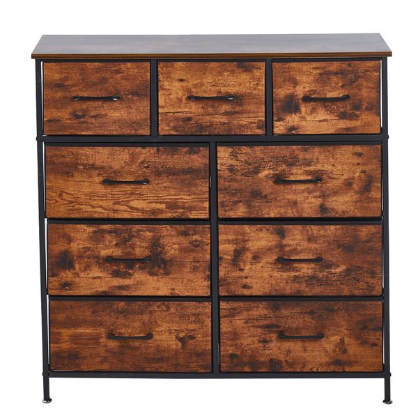 Fabric Storage Cabinet with 9 Drawers - Clothing Storage Unit