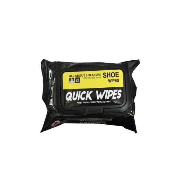Portable White Shoe Cleaning Wipes - Instant Stain Removal