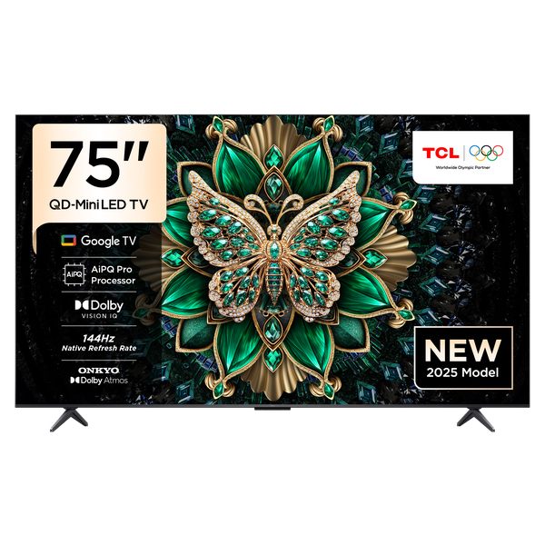 TCL 75" C6K 144Hz 4K MiniLED Google Smart TV
