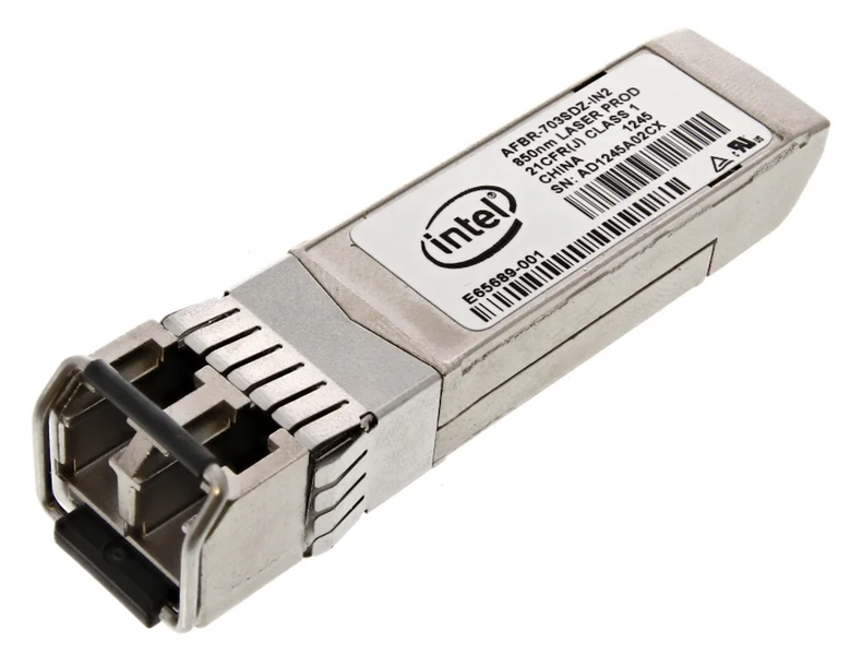 Genuine Intel 10Gbe AFBR-703SDZ-IN2 E10GSFPSR E65689-001 SFP