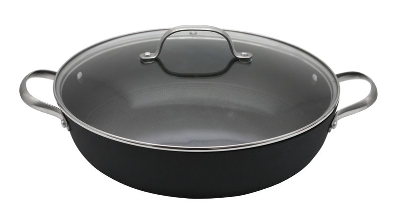 Hairy Bikers Lightweight Cast Iron Shallow 30 cm Casserole