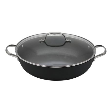 Hairy Bikers Lightweight Cast Iron Shallow 30 cm Casserole Image