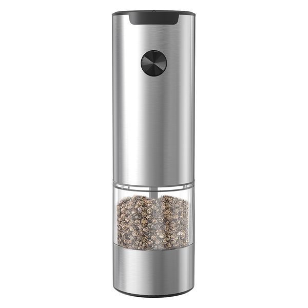 Electric Spice Grinder with LED Stainless Steel Salt &amp; Pepper Grinder Mill