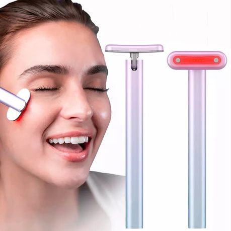 4 in 1 LED Facial Massager Tool Skincare Red Light Therapy For Men