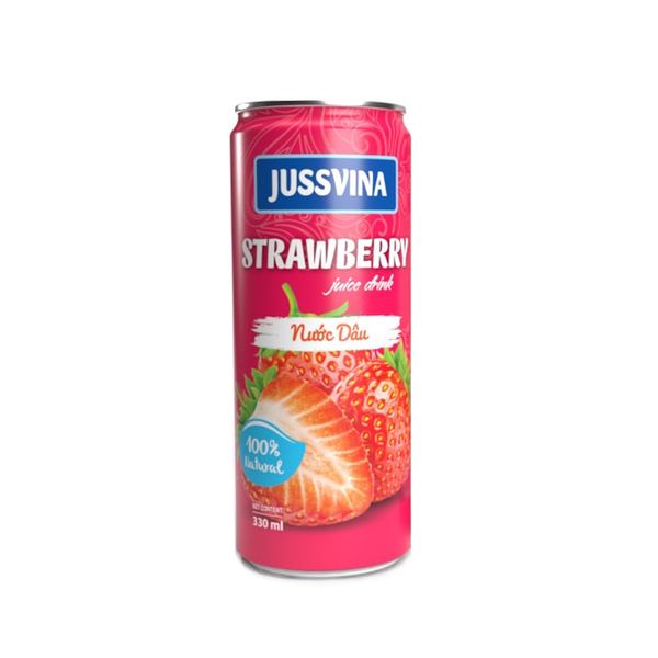 Strawberry Juice Drink 330ml x 6