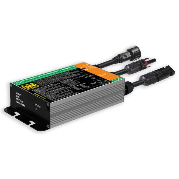The MPPT 350W micro inverter is suitable for grid-connected solar systems.