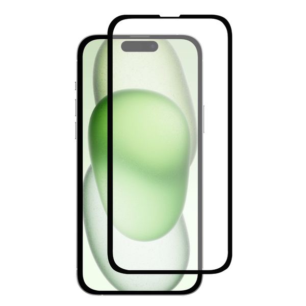 Body Glove Apple iPhone 15 Plus Ultra Tempered Glass Protector - Black