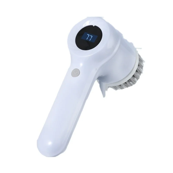 Electric Spin Scrubber, Cordless Shower Brush with LED Display
