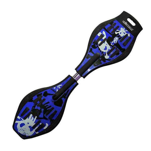 Heartdeco Junior Caster Wave Board J Board