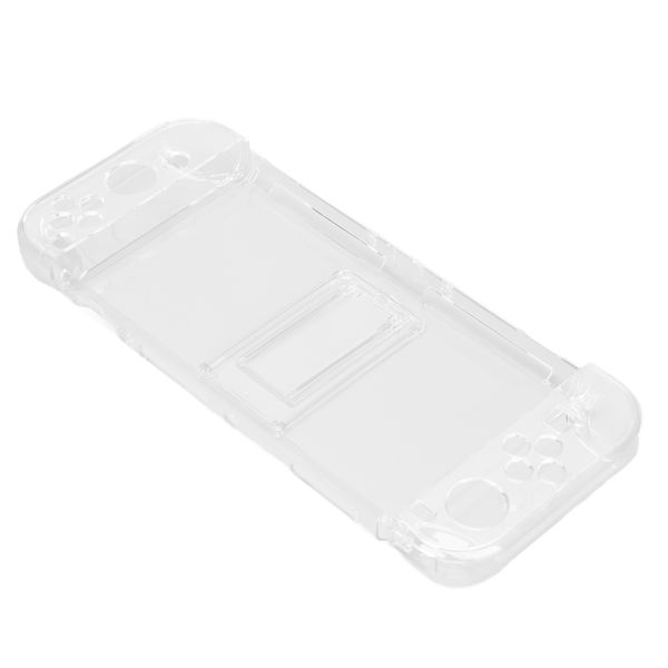 Transparent Gamepad Shell with Bracket Compatible with Switch OLED