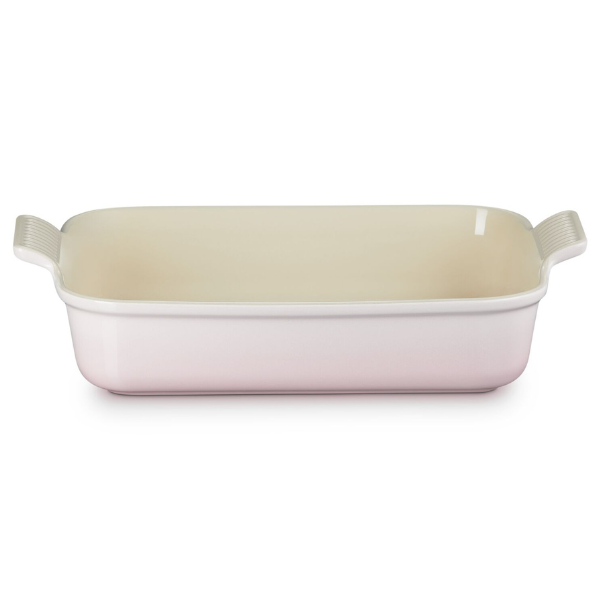 Le Creuset Heritage Rectangular Dish - 32cm - Shell Pink