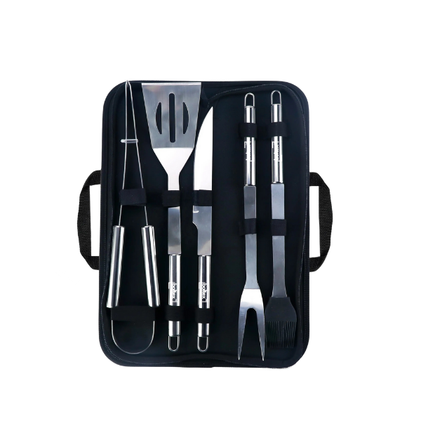 Boltex Stainless Steel BBQ / Braai tool set - 5 Piece