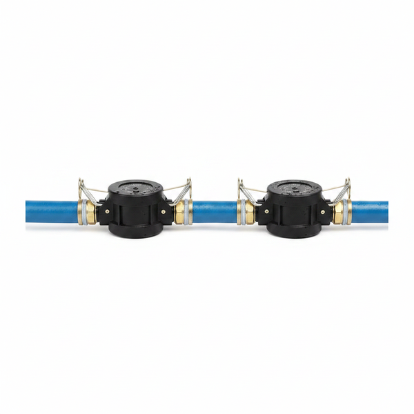 Polypropylene 25mm Camlock DC Female End Cap for Liquids &amp; Powders - 2 Pack
