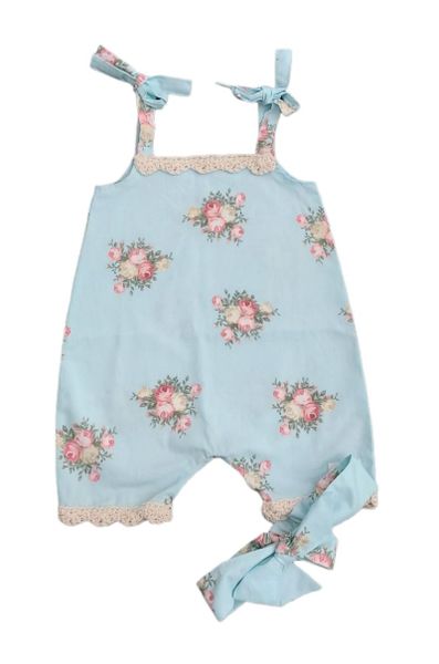 Baby Romper with Matching Headband - 6 to 9 months