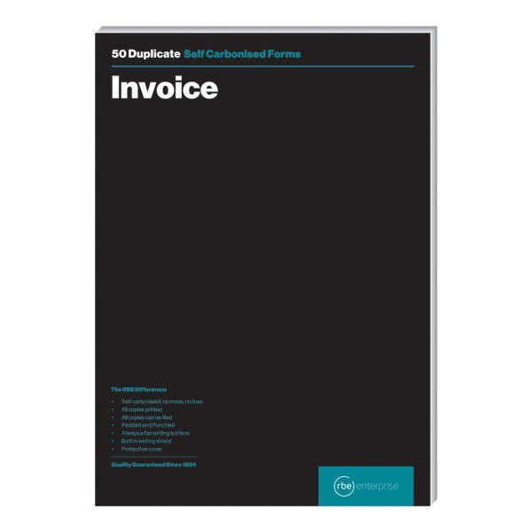 RBE Invoice Duplicate Pad A4