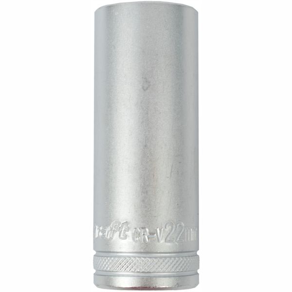 Tork Craft Socket 22Mm 1/2" Dr Deep Socket Crv 12 Point